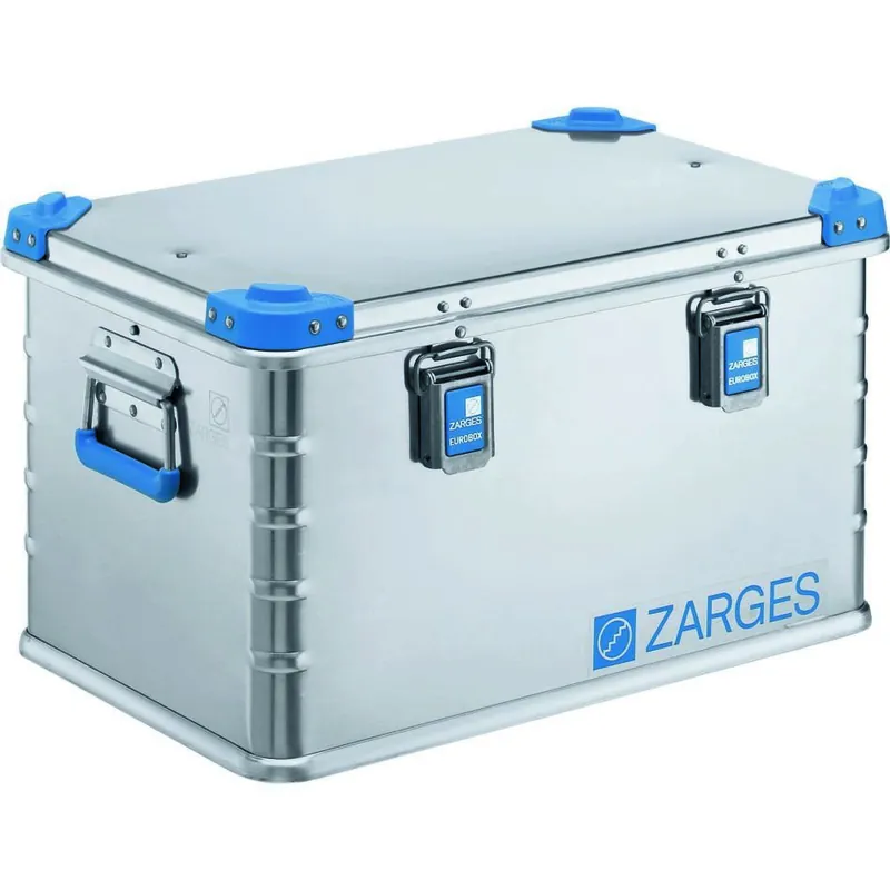 Zarges 40702 Eurobox de transport en aluminium - Dimensions intérieures (L x L x H) 550 x 350 x 310 mm