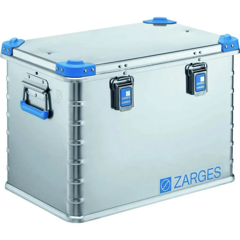 Zarges 40703 Eurobox de transport en aluminium - Dimensions intérieures (lxlxh) 550 x 350 x 380 mm