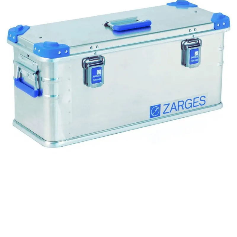 Zarges 40711 Eurobox de transport en aluminium - Dimensions intérieures (L x L x H) 640 x 230 x 280 mm