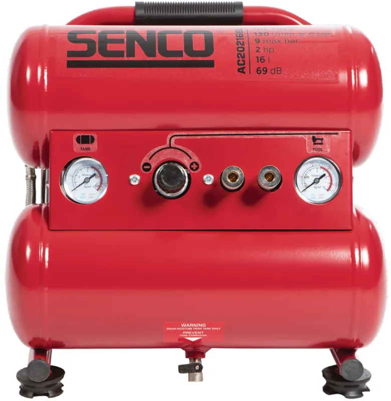 Senco AFN0037EU AC20216BL-EU Compresseur silencieux sans huile