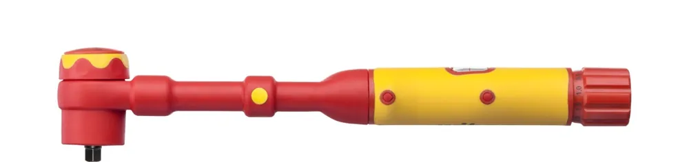 Wiha 43126 Clé dynamométrique électrique 1/4" pour clés à douille, limiteur de couple variable