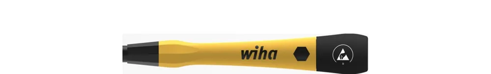 Wiha 43709 Manche de tournevis ® ESD magnétique pour Microbits 4 mm 96 mm