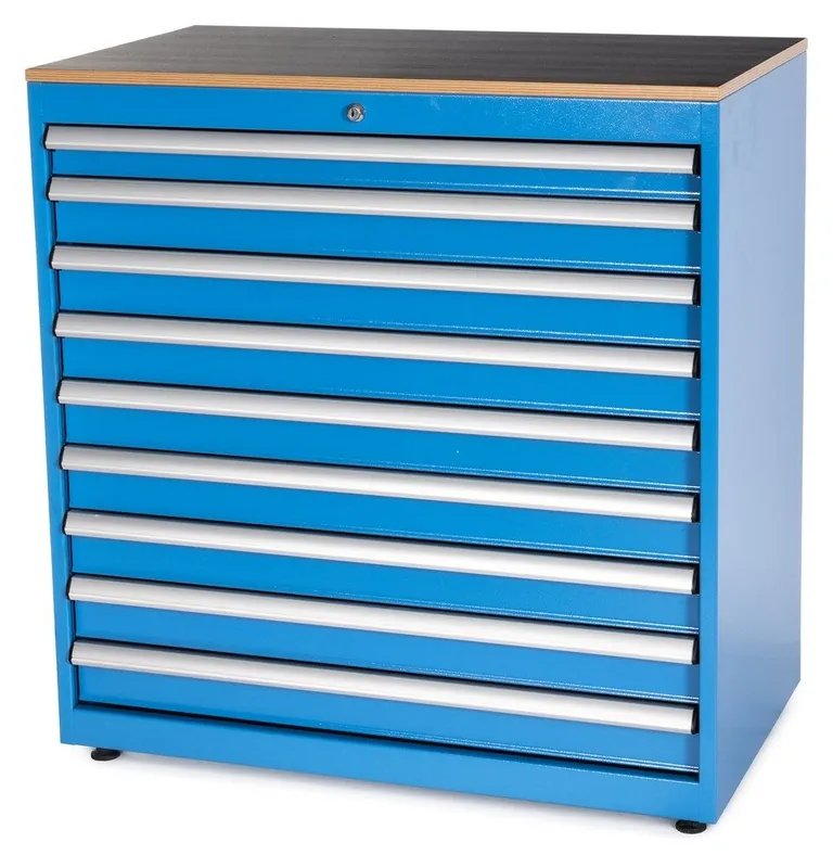 Huvema K10101 Armoire à outils à 9 tiroirs