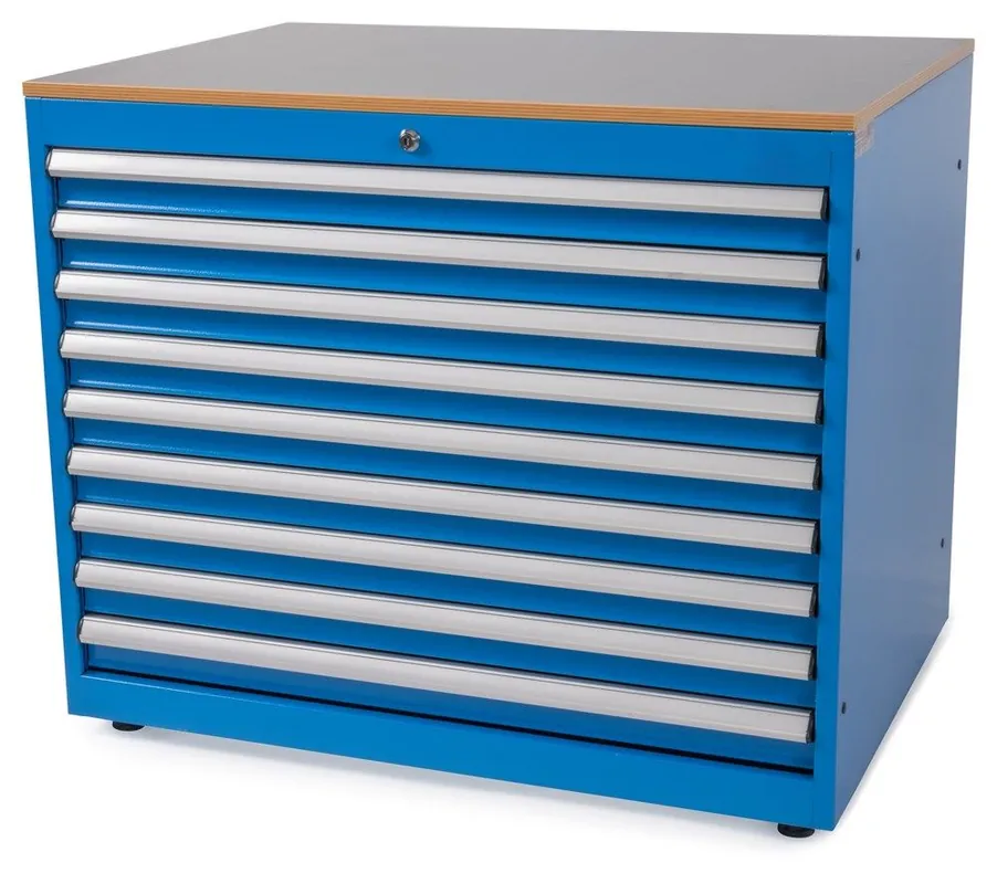 Huvema K11081 Armoire à outils à 9 tiroirs