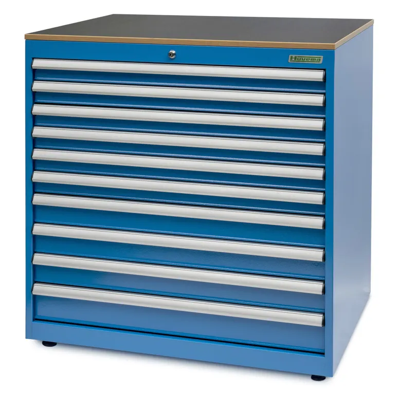 Huvema K11100 Armoire à outils 10 tiroirs