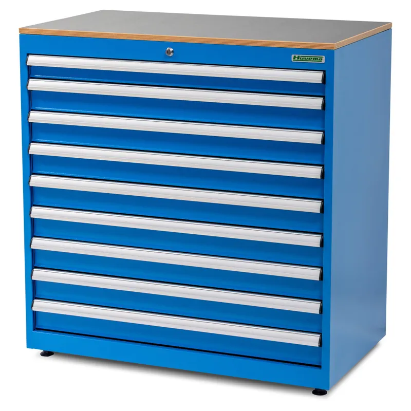 Huvema K11101 Armoire à outils à 9 tiroirs