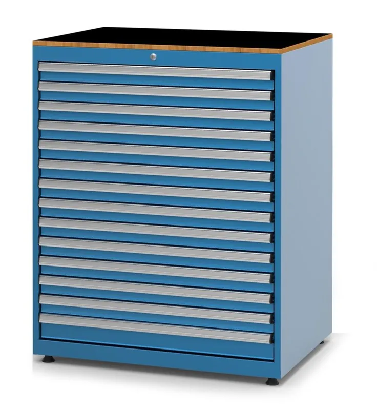 Huvema K11201 Armoire à outils 14 tiroirs