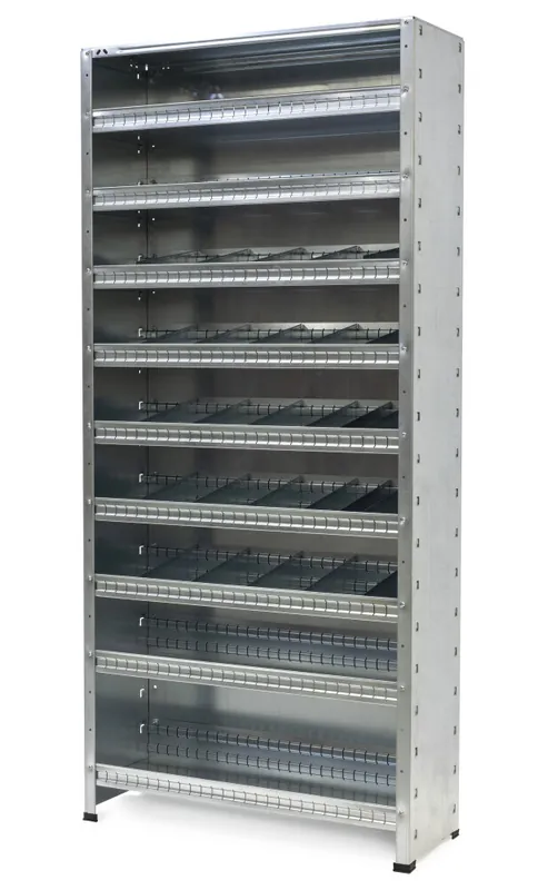 Huvema K20920 Armoire à étagères galvanisée