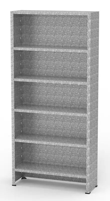 Huvema K20925 Armoire à étagères galvanisée