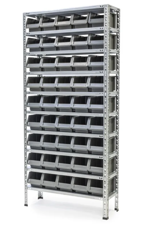 Huvema K20939 Armoire à étagères galvanisée