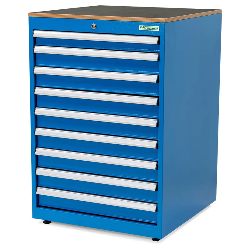 Huvema K7101 Armoire à outils à 9 tiroirs