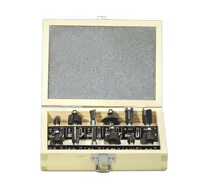 HIKOKI Accessoires 500507 Jeu de toupies 12 pièces 8 mm