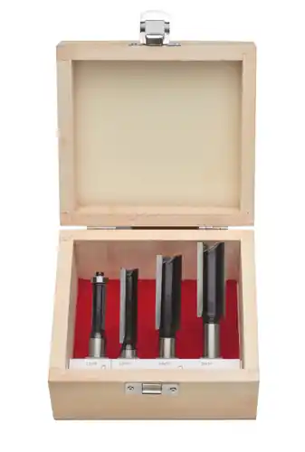 HIKOKI Accessoires 711012 Jeu de 4 fraises 12 mm