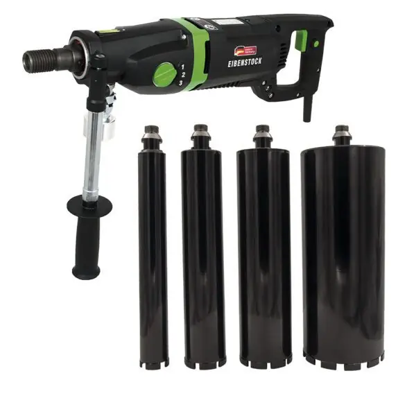 Eibenstock 10.093.31A2 Carotteuse ETN 162/3 2200 W - jusqu‘à 162 mm dans du béton avec des forets à paroi mince 41/61/81/130