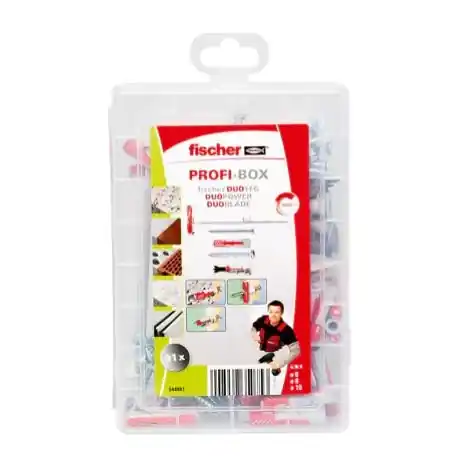 Fischer 548861 Bouchons Profi-Box DuoLine avec vis