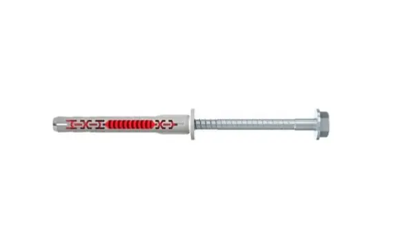 Fischer 562152 bouchon de construction DuoXpand 8 x 80 FUS à tête hexagonale