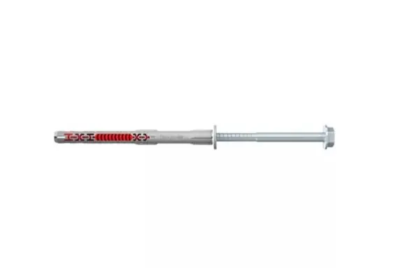 Fischer 562178 bouchon de construction DuoXpand 10 x 140 FUS R tête hexagonale acier inoxydable