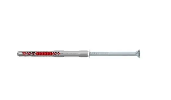 Fischer 562200 bouchon de construction DuoXpand 8 x 100 T tête fraisée