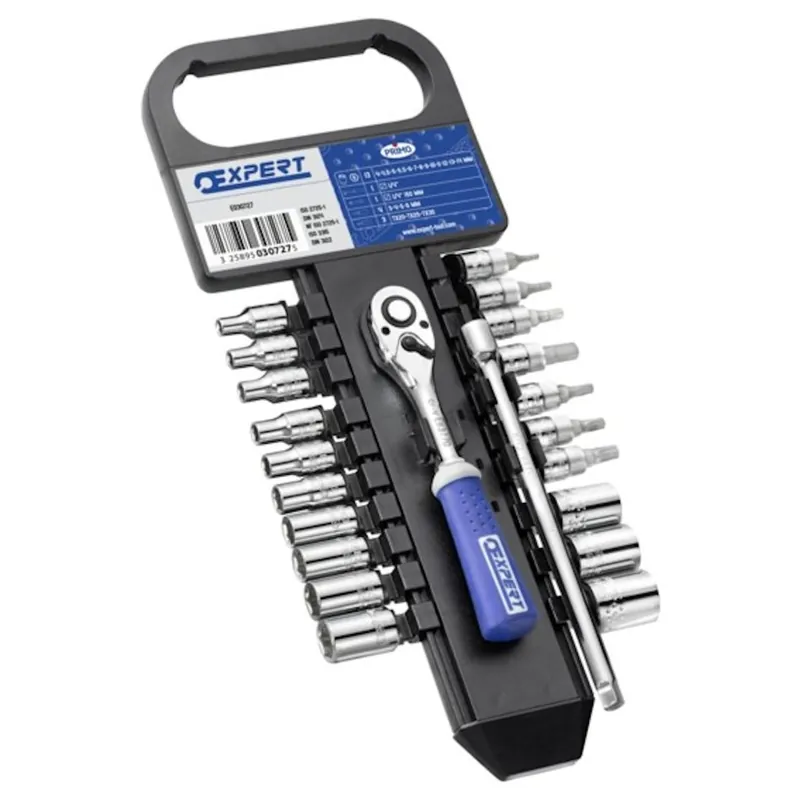 Facom Expert E030727 Kit de douilles 1/4" - 22 pièces