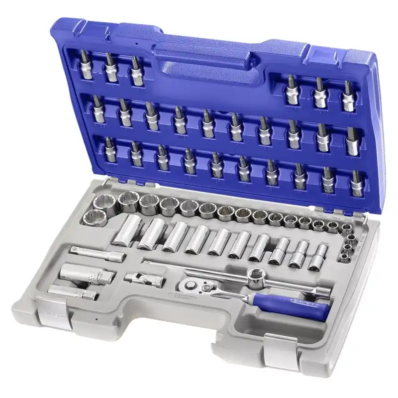 Facom Expert E031806 Coffret avec douilles et accessoires 3/8" - mesures métriques - 61 pcs