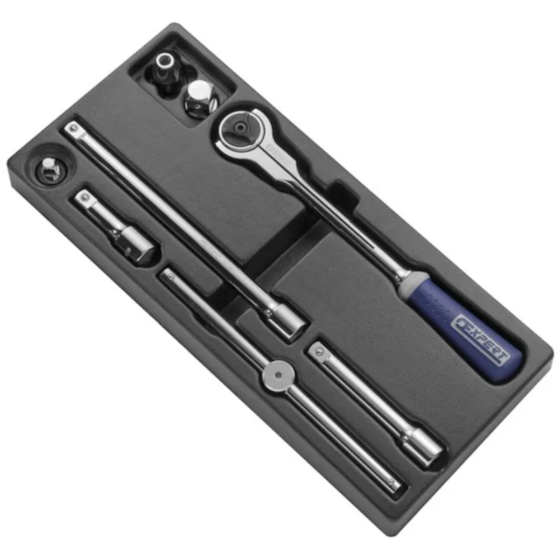Facom Expert E032924 Module avec raccords 1/2" - dimensions métriques - 8 pièces