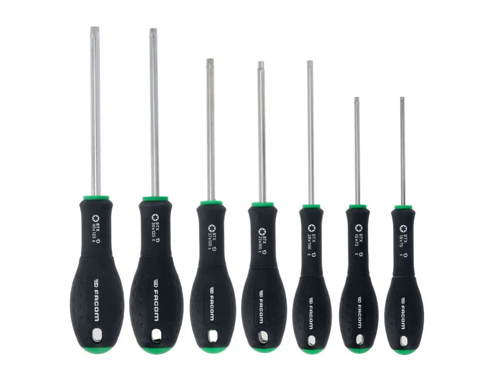 Facom Expert BTXJ7PB Jeu de tournevis Ergotwist Torx 7 pièces
