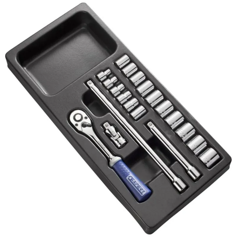 Facom Expert E194678 Douilles et accessoires module 3/8" - tailles métriques - 20 pièces