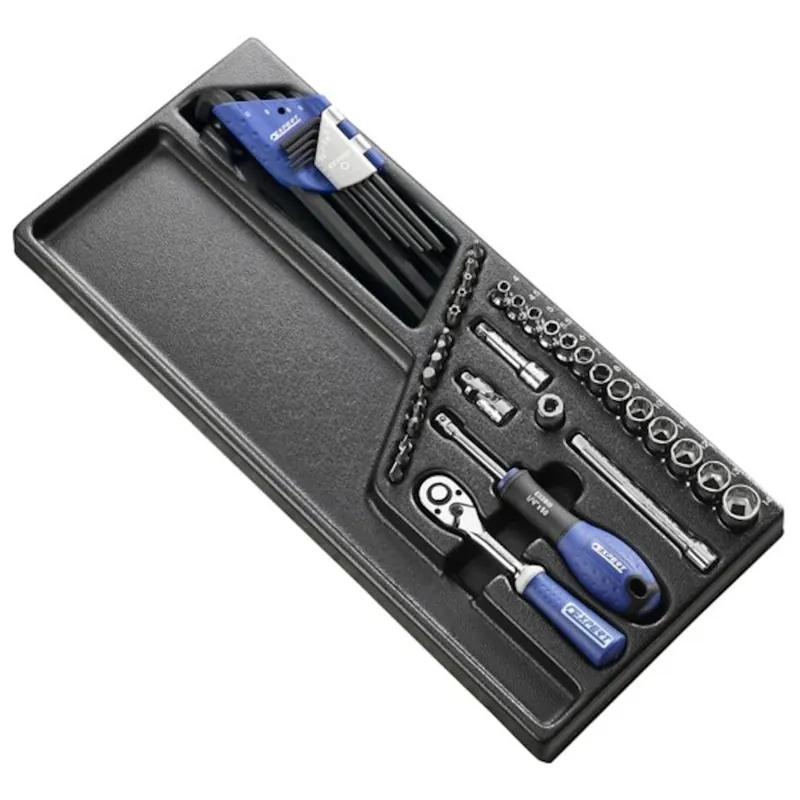 Facom Expert E194680 Douilles et accessoires module 1/4" - 45 pièces