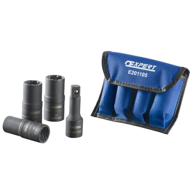 Facom Expert E201105 Jeu de 3 douilles circulaires - 1/2" - 17 19 21