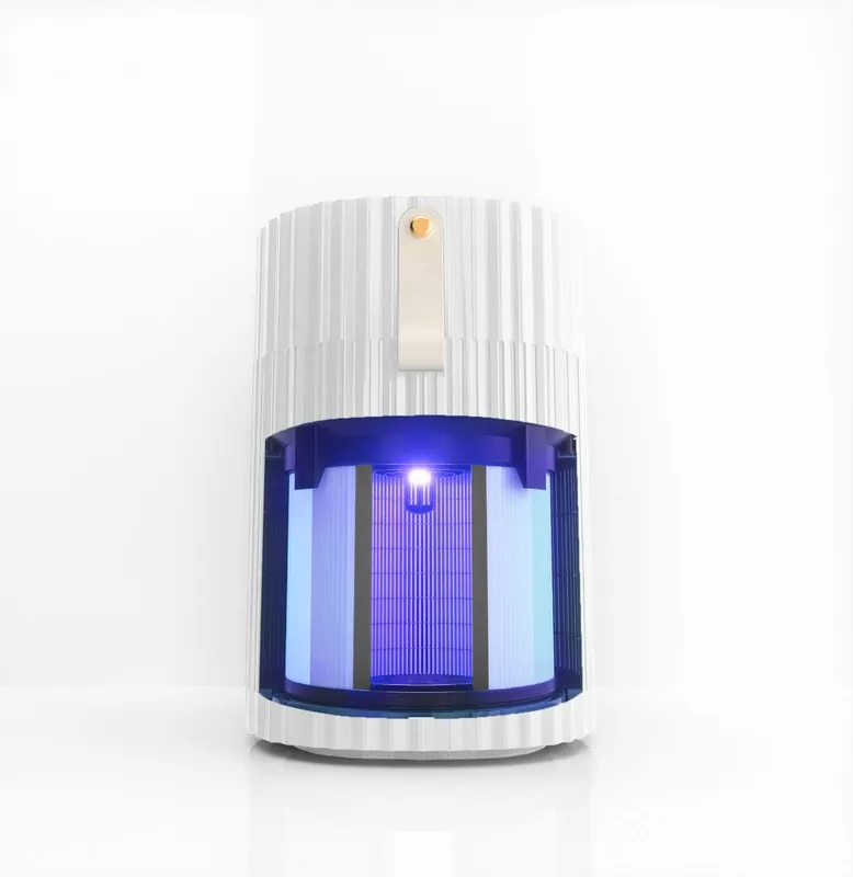 AirExchange 2022150-T WIT 2022150-T WHITE Purificateur d‘air professionnel 150-T White avec filtre HEPA H13, charbon, ioniseur, UV-C LED Convient jusqu‘à 40m².