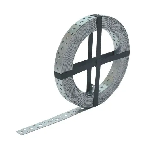 GB 85454.0001 TN Étrier de fixation / support de vent Sendzimir galvanisé