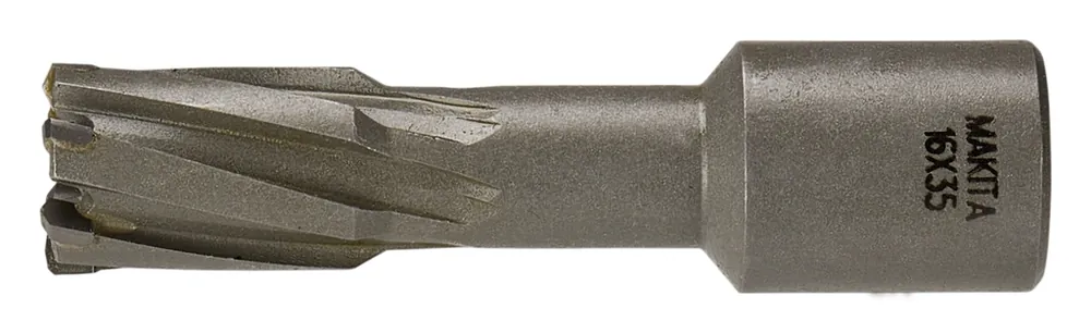 Makita Accessoires UD00UPC16S Foret à carotter HSS métal 16x35mm connexion Weldon, HM