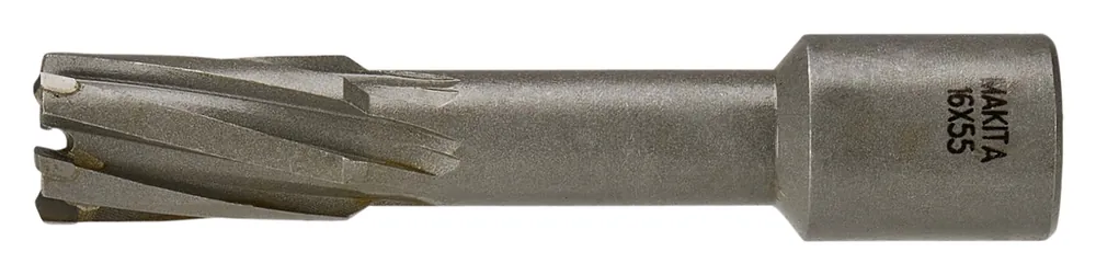 Makita Accessoires UD00UPC16L Foret à carotter HSS métal 16x55mm connexion Weldon, HM
