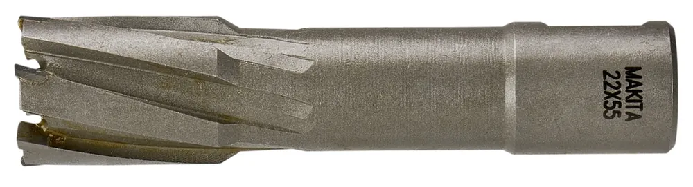 Makita Accessoires UD00UPC22L Foret à carotter HSS métal 22x55mm connexion Weldon, HM