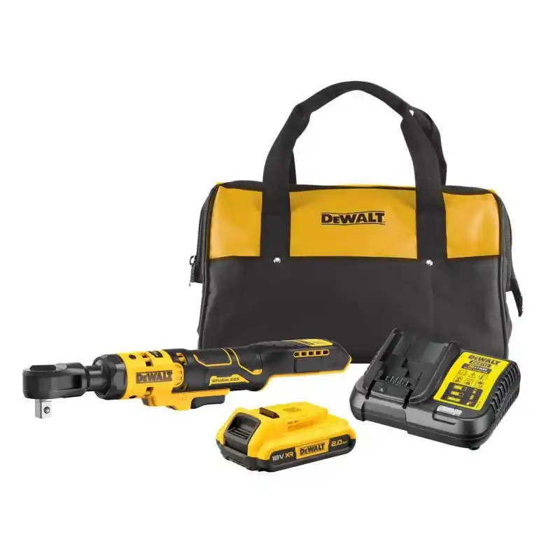 DeWalt DCF512D1-QW Clé à cliquet d‘angle 1/2" 18V 2.0Ah Li-ion