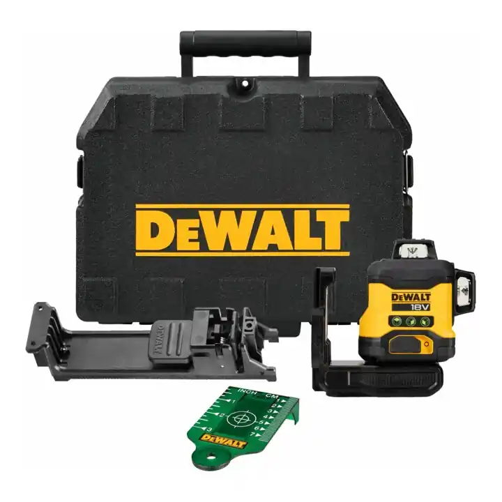 DeWalt DCLE34031N-XJ Laser à croix laser autonivelant 3x360° Faisceau vert 18 Volt sans piles ni chargeur