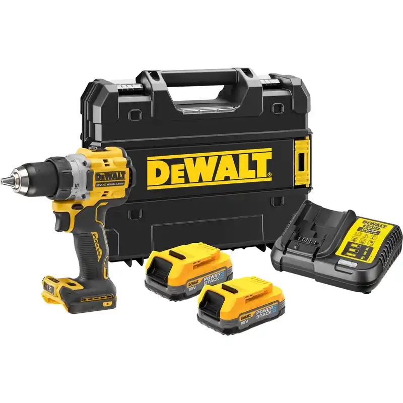 DeWalt DCD800E2T-QW Perceuse sans fil XR 18V PowerStack Li-Ion