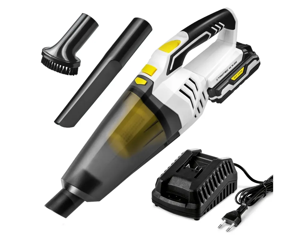 Trotec 4655000015 VC 10-20V Batterie Aspirateur à main 20,0 Volt 2,0 Ah Li-ion