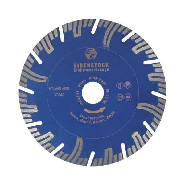 Eibenstock 12.324 Lame de scie diamantée standard 150 mm - alésage 22.2 mm