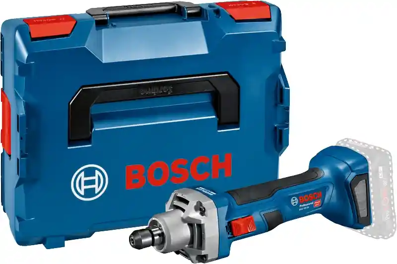 Bosch Bleu 06019B5400 GGS 18V-20 Meuleuse droite professionnelle sans batteries et chargeur en L-Boxx