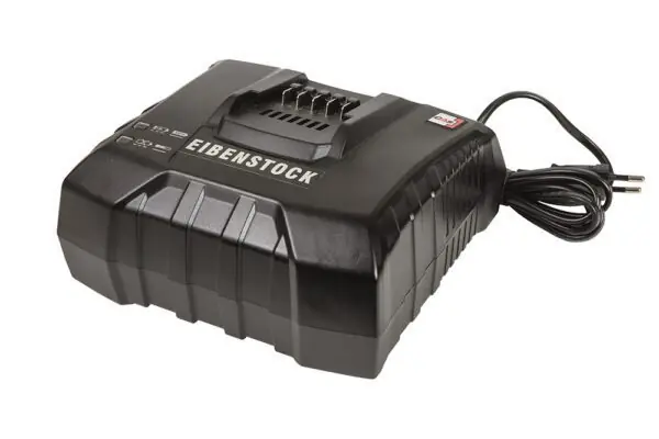 Eibenstock 10.095.43 Chargeur rapide du système CAS Temps de charge d‘environ 45 minutes