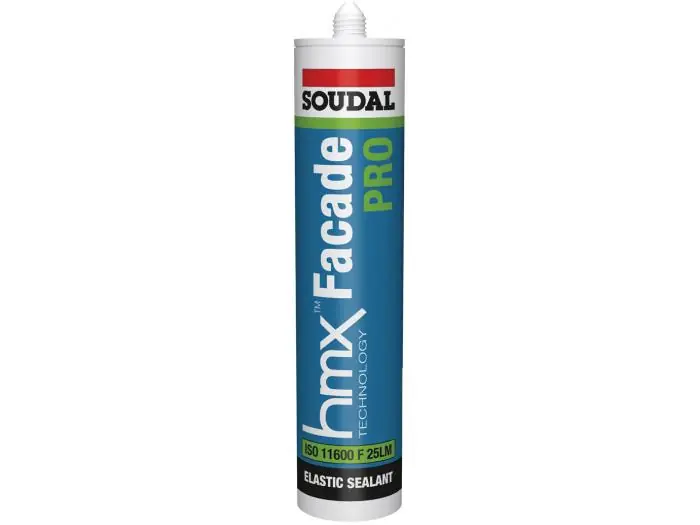 Soudal 157724 Joint d‘étanchéité Hmx Facade Pro White 300ml