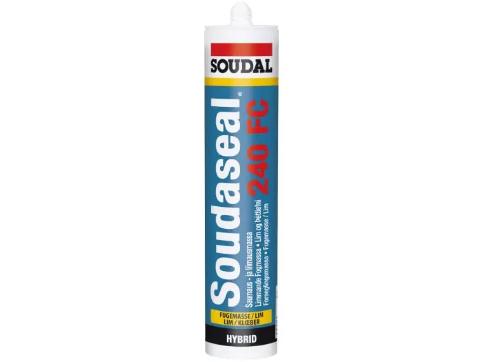 Soudal 101364 Montagekit Soudaseal 240 FC Blanc 290ml
