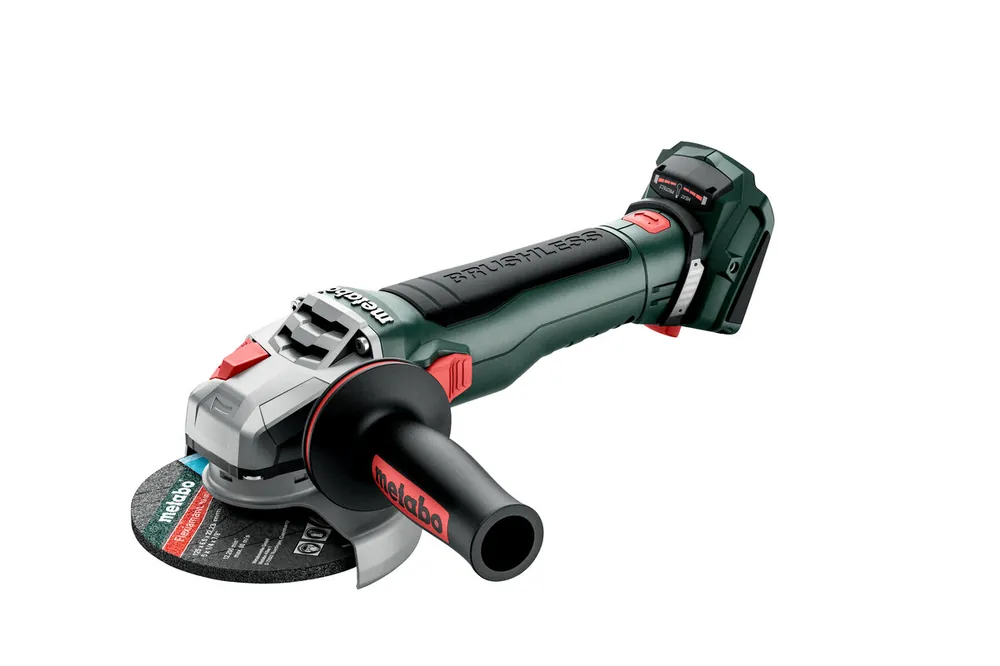 Metabo 613054840 WB 18 LTX BL 11-125 Meuleuse d‘‘angle rapide 18V Corps en Metabox