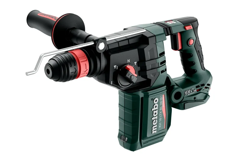 Metabo 601715840 KH 18 LTX BL 28 Q Marteau combiné sans fil SDS-Plus 18V hors batteries et chargeur