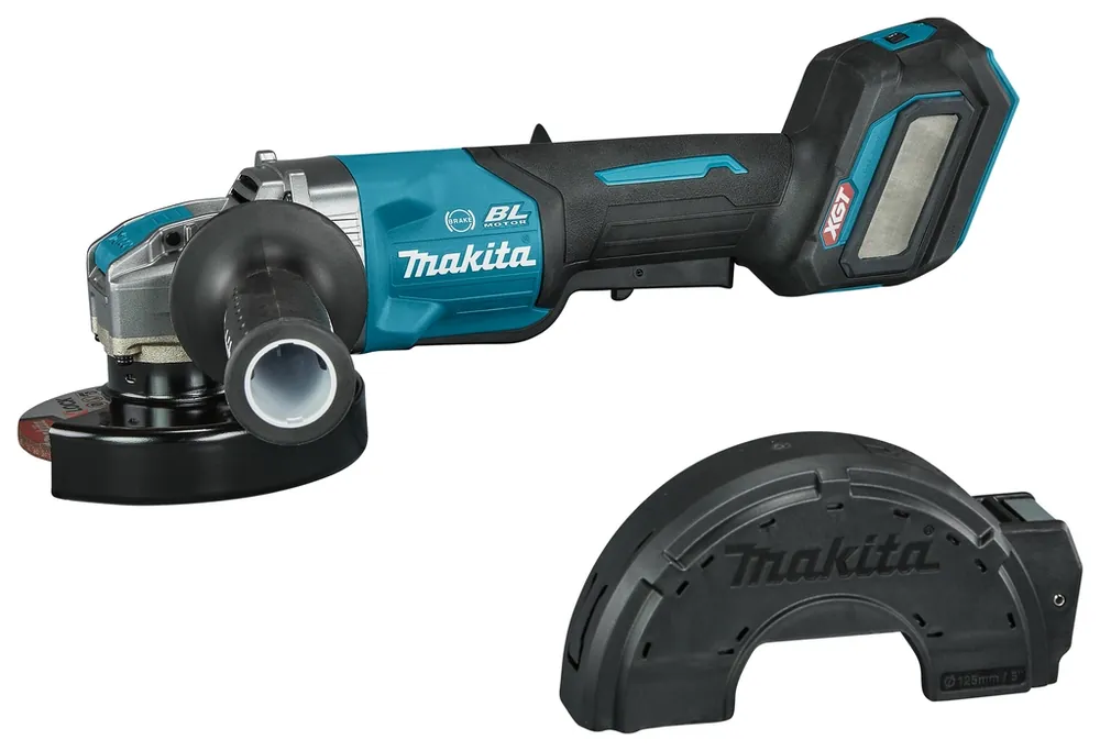 Makita GA044GZ Meuleuse d‘angle 40V max 125mm X-Lock avec interrupteur de sécurité excl. batteries et chargeur