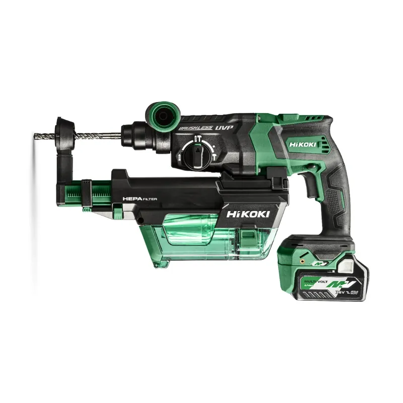 HIKOKI DH36DPEWEZ Marteau combiné Multivolt Accu 36V 2.5Ah Li-ion en mallette HSC IV