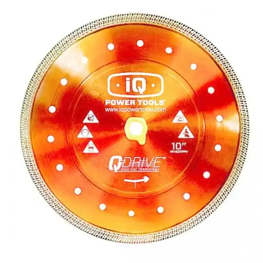 iQ Power Tools TLD254-1.54P-QD-Combo TLD254-1.54P-QD-Lame de scie combinée 254mm Q-Drive - Matériaux souples pour iQTS244
