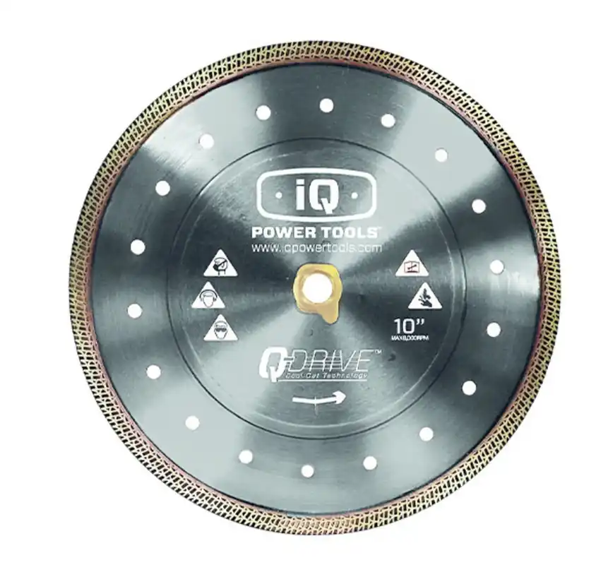 iQ Power Tools TLD254-1.54P-QD-HardMat Lame de scie pour matériaux durs 254 mm - Q-Drive pour l‘‘iQTS244®.