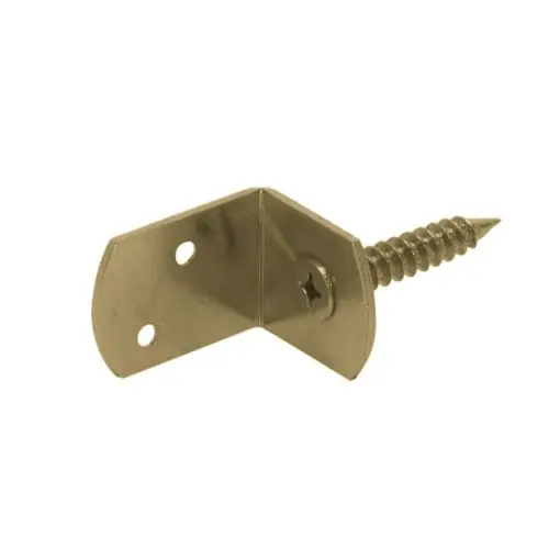 GB 90003.0100 Équerre de fixation L 35x30 30x2 Chromé jaune
